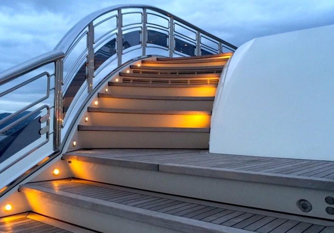 81m ALFA NERO -  Colour Match Transom by Wild Group