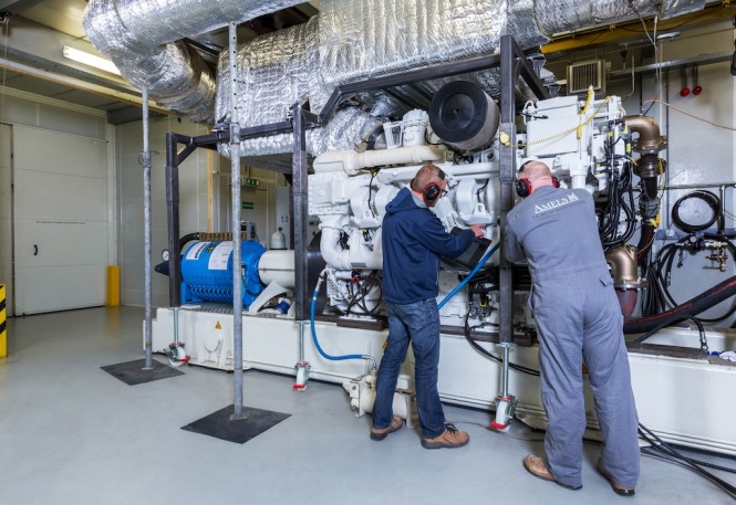 AMELS 188 TIER III engine test