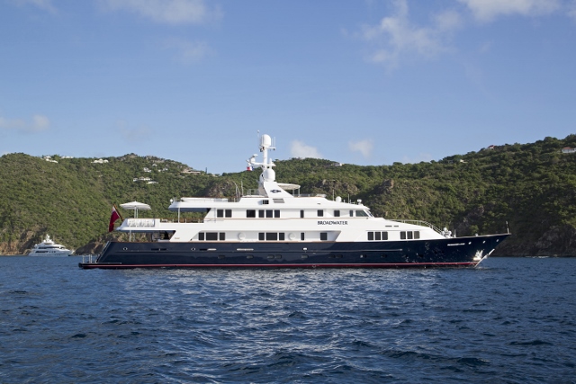 Broadwater, 164-foot Feadship in St Barths