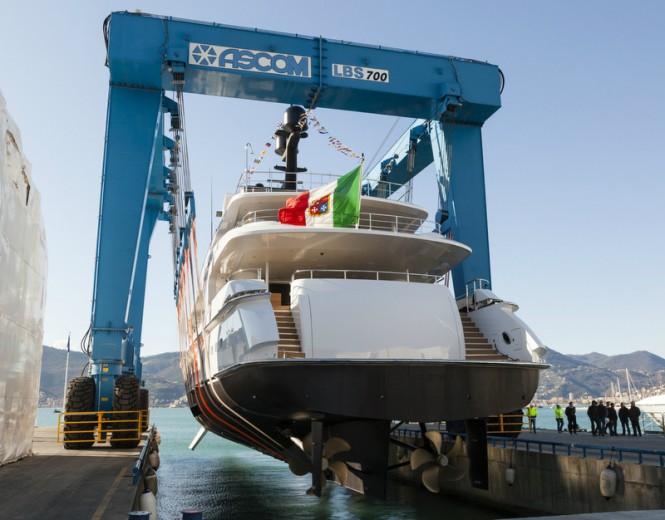 Baglietto 54m ready to splash