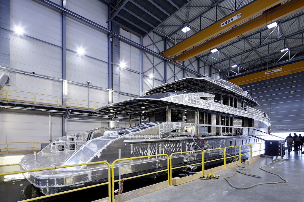yacht and boat building industry