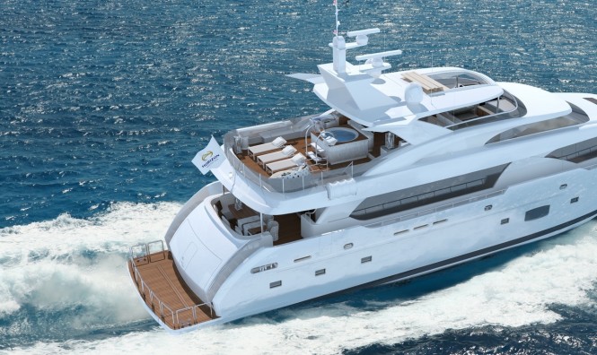 Horizon RP120 fly bridge