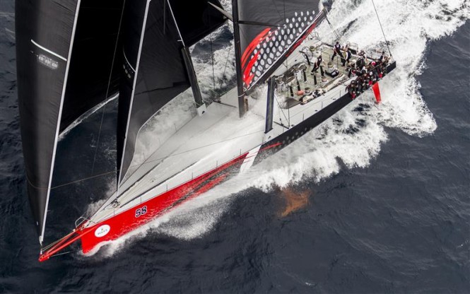 Line Honours Winner of the 2015 RSHYR - Comance - Photo by Rolex Stefano Gattini