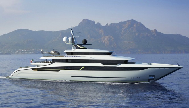 NEW 75M AURA by Fincantieri Yachts and H2 Yacht Design