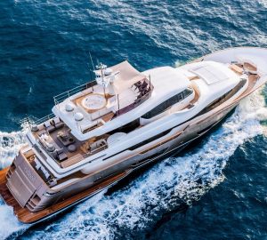 Beautiful Custom Line Navetta 28 Superyacht YVONNE among Motor Boat Awards 2016 Finalists