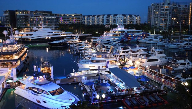 Singapore Yacht Show at ONE°15 Marina Club