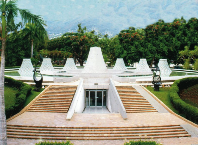 The Museum of MUPANAH in the city of Port-au-Prince