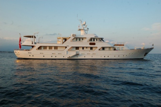 Yacht LALIBELA available for event charter at a reduced weekly rate