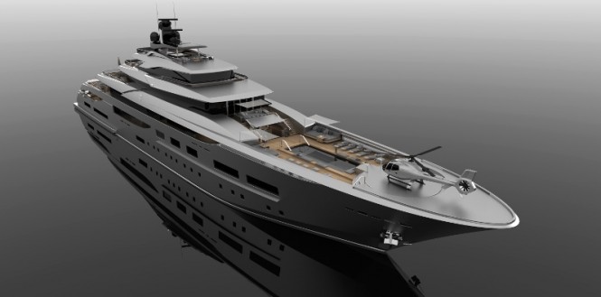Zuccon Superyacht Design new concept 94m TETI