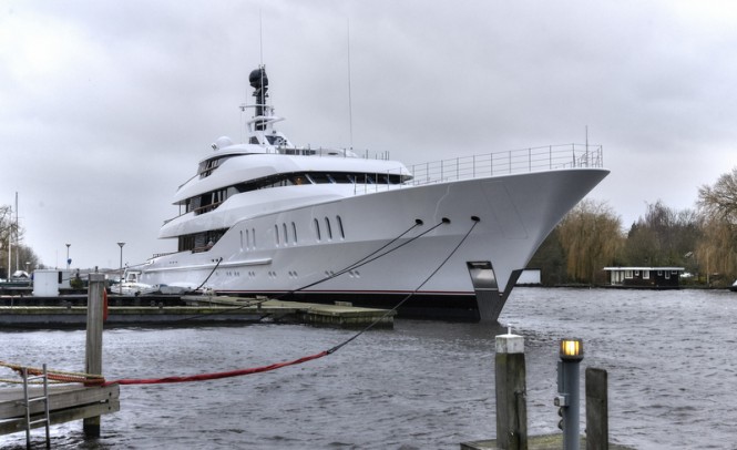 Vanish by Feadship on the water