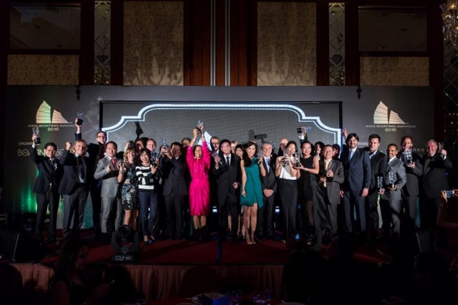 Asia Boating Awards 2015 Winners - Image credit to Asia Pacific Boating