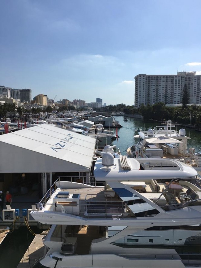 Azimut Yachts at Yachts Miami Beach 2016