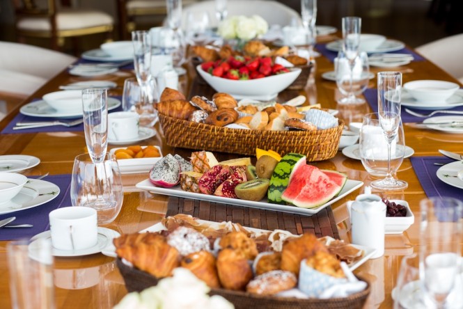 Culinary delights aboard MY SEANNA