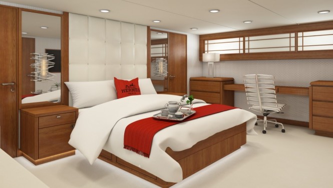 Karen Lynn Interiors - Refit Design for 32m Broward Yacht
