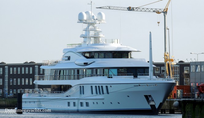 Project FREEFALL in Vlissingen, the Netherlands - Photo by Dutchmegayachts