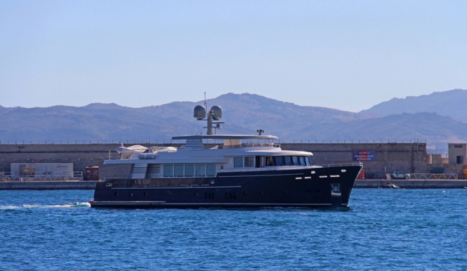 Santa Maria T underway - Photo by Giovanni Romero
