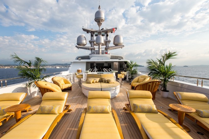 Sumptuous Sun Deck - MY SEANNA