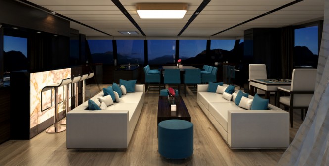 Sunreef Supreme 68 - Saloon