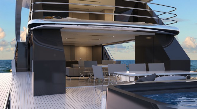 Top Deck 40m Exterior Closeup