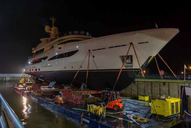 AMELS 55m - Early pre-launch preparations