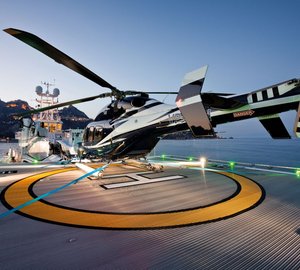 The Hottest Helicopter Decks on Private Yachts