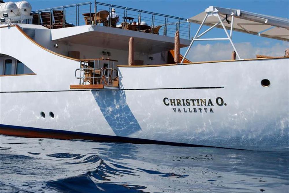 christina o yacht owner