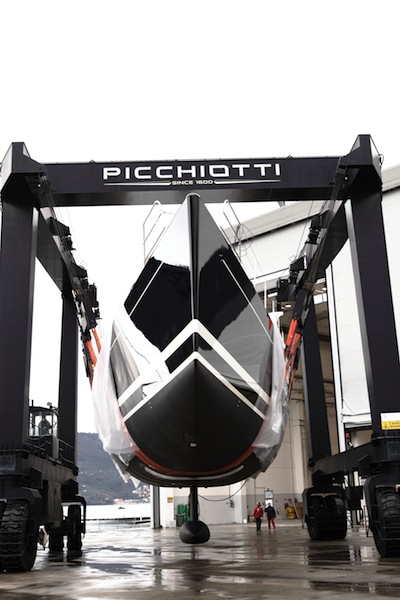 DAHLAK at Perini Navi - Picchiotti shipyard in Italy