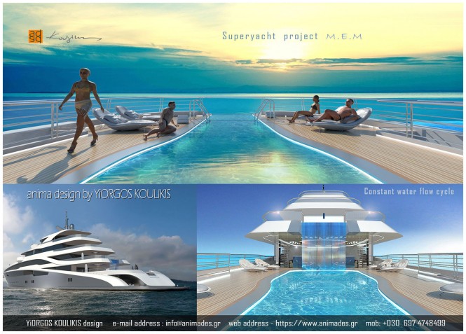 George Koulikis project MEM - swimming pool