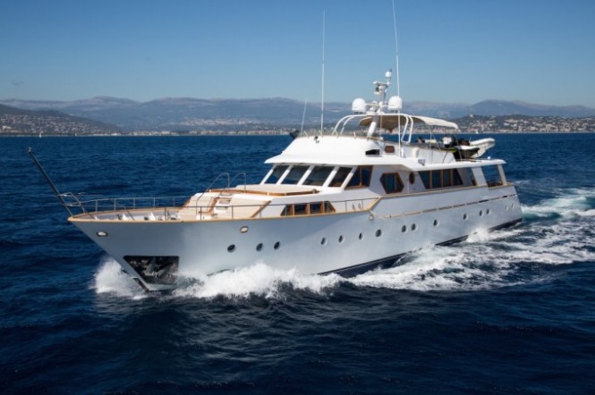 LIBERTUS available for charter in Sicily