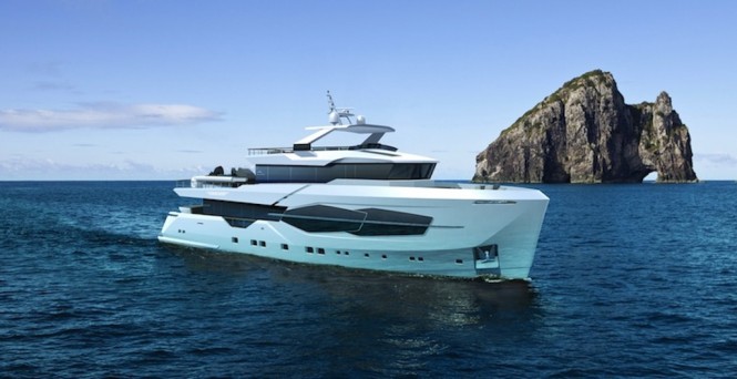 Numarine 32 XP in water