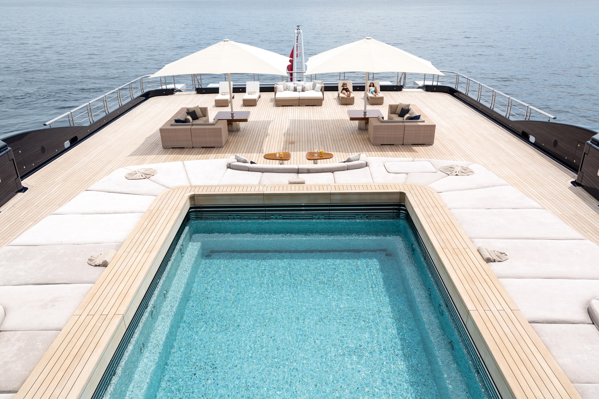 yacht swimming pool