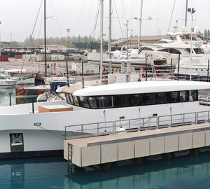 26m Luxury Yacht WALLY CASA Splashes On The Water at Wally in Italy