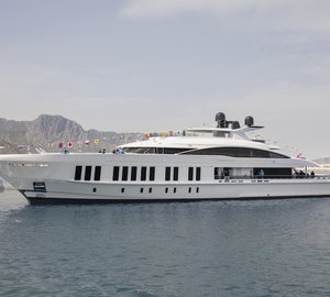 60m Luxury Superyacht SAMURAI Hits Water at Alia Yachts in Turkey