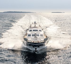 Exceptional 33m Luxury Yacht ANTISAN for Mediterranean Yacht Charters, Events and Licensed for Spain!