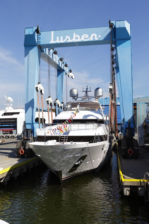 BENETTI Crystal 140 yacht EQUUS at launch