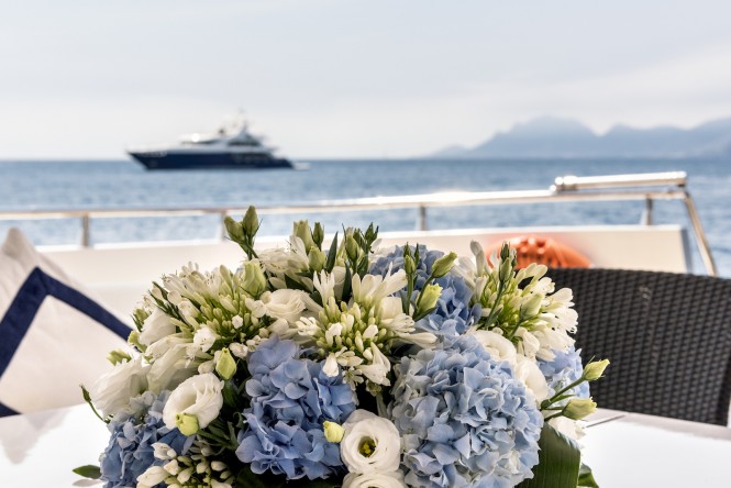 Exceptional amenities and service on board of ANTISAN