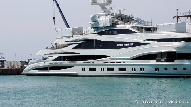 Luxury vessel FB 262 by Benetti - Photo by Roberto Malfatti