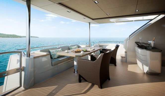 Princess 30m KOHUBA - cockpit