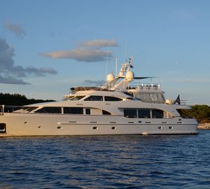 Special Yacht Charter Offer in West Med: 100' Benetti Classic Superyacht SALU