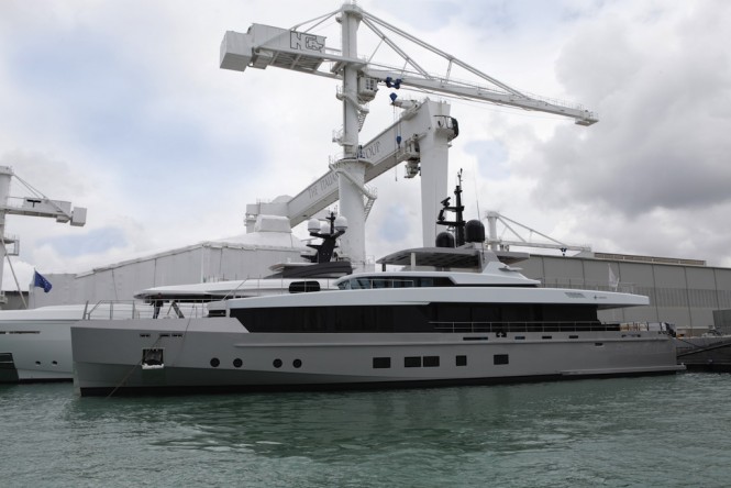 Superyacht TREMENDA launched