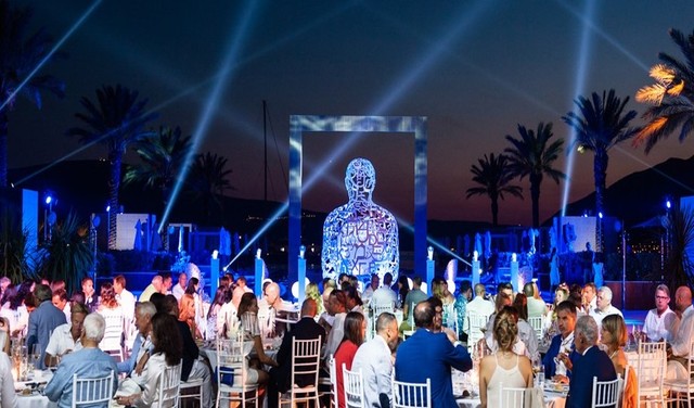 The Superyacht Rendezvous Party gets underway