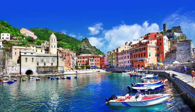 Vernazza, Cinque Terre - Luxury Yacht Charters in Italy