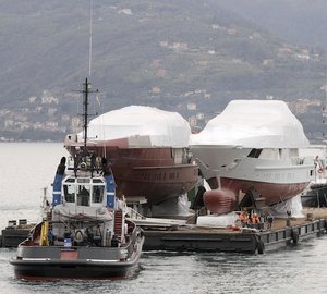 Sanlorenzo Transfers Two 52M Superyachts to La Spezia