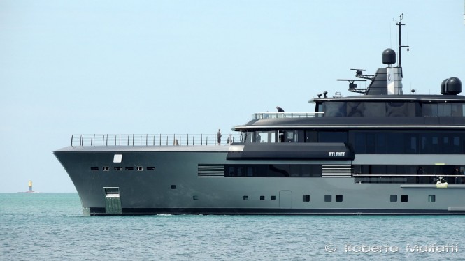 ATLANTE heading for sea trails