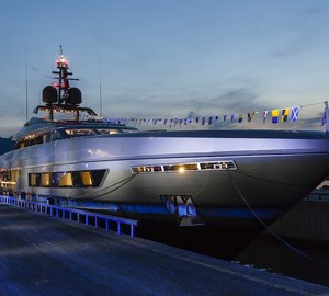 Baglietto 46M FAST Hits Water in Italy