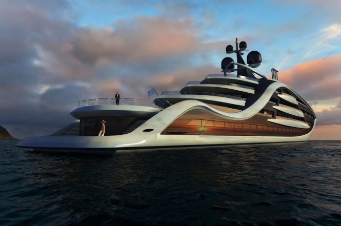 EPIPHANY mega yacht concept by Andy Waugh