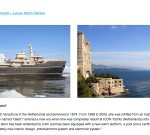 78M EXPEDITION SUPERYACHT LEGEND featured on Air Charter Services