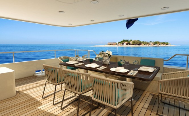 Moonen Yacht BIJOUX - aft deck