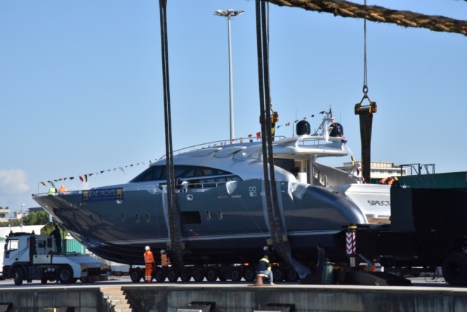 Motor Yacht SPECTRE  - an AB 100 launched at AB Yachts