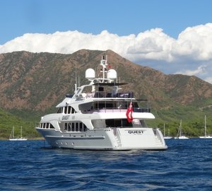 37M Benetti Classic Superyacht QUEST R Summer Charter Special in Greece, Turkey, Italy or France
